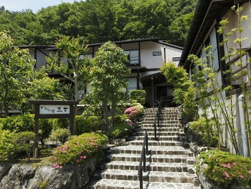 이로리노야도 산키티 핫 스프링 료칸 이즈 외부 사진